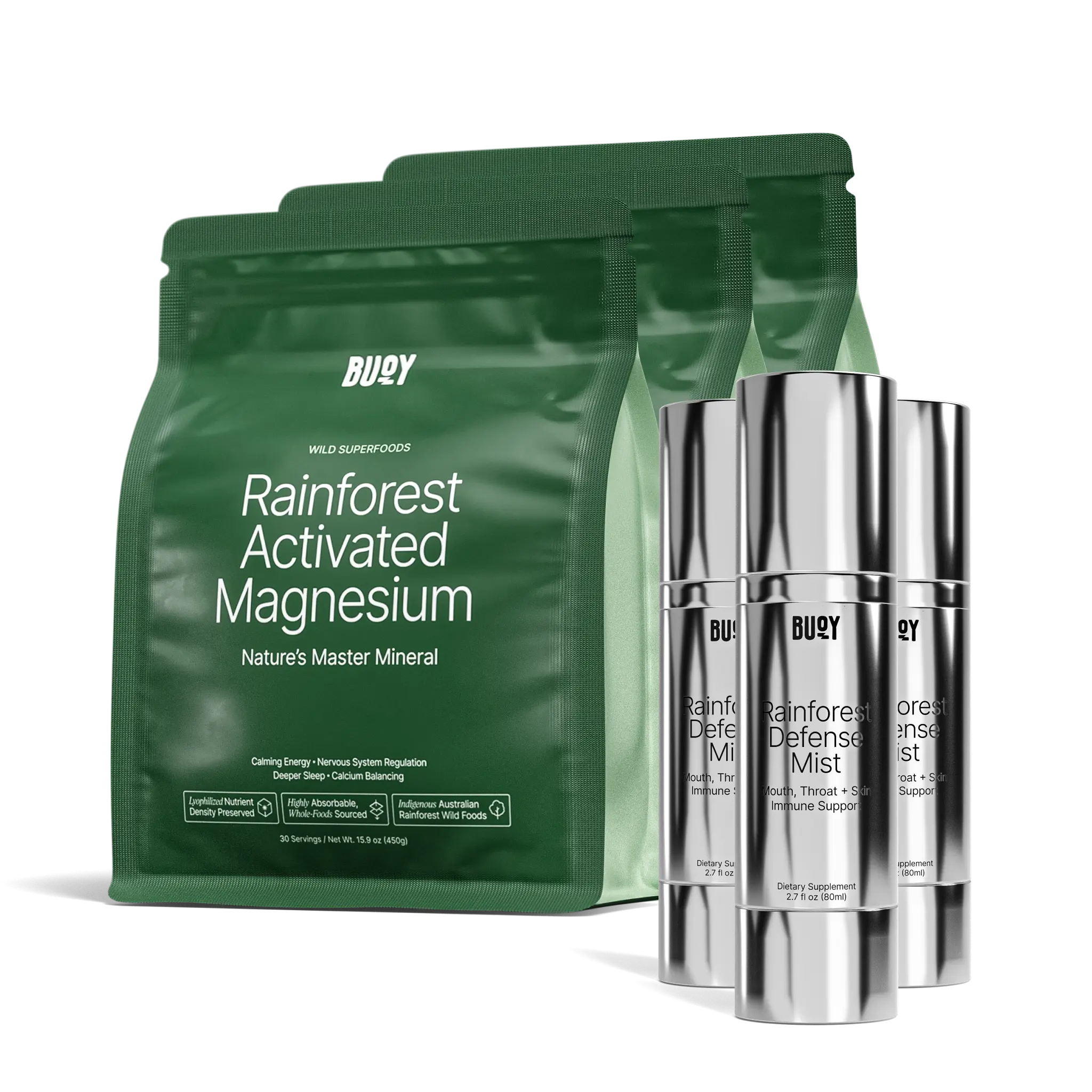 Magnesium + Defense Mist Duo
