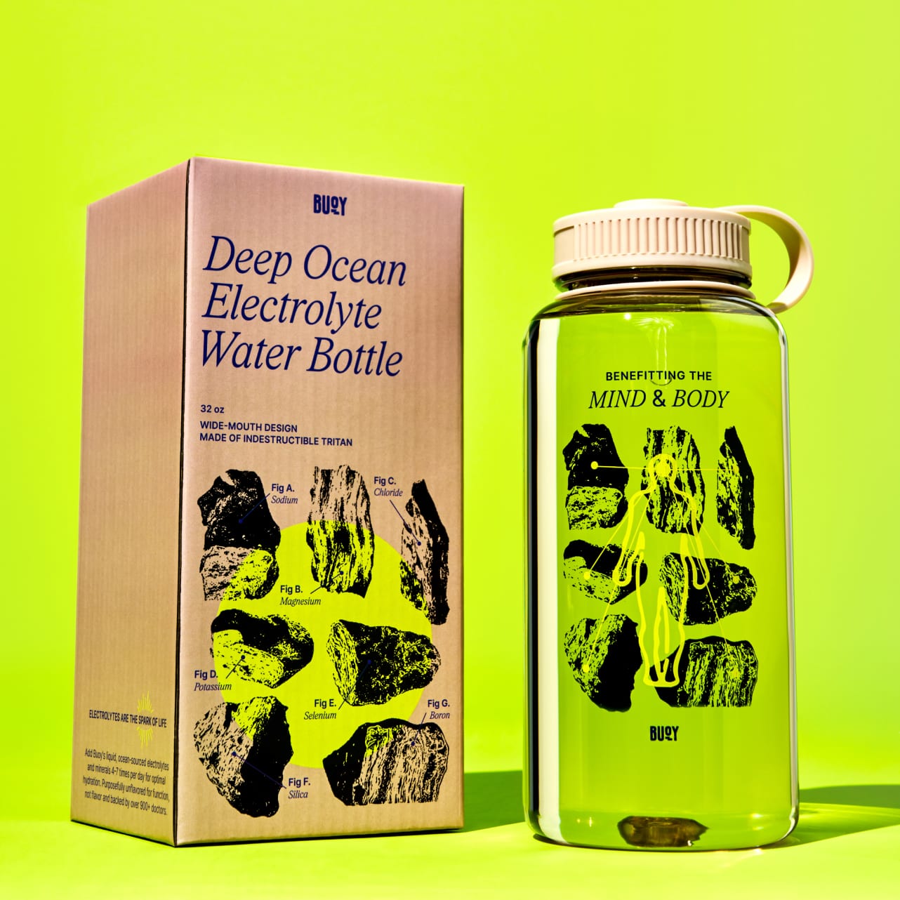 Deep Ocean Electrolyte Water Bottle