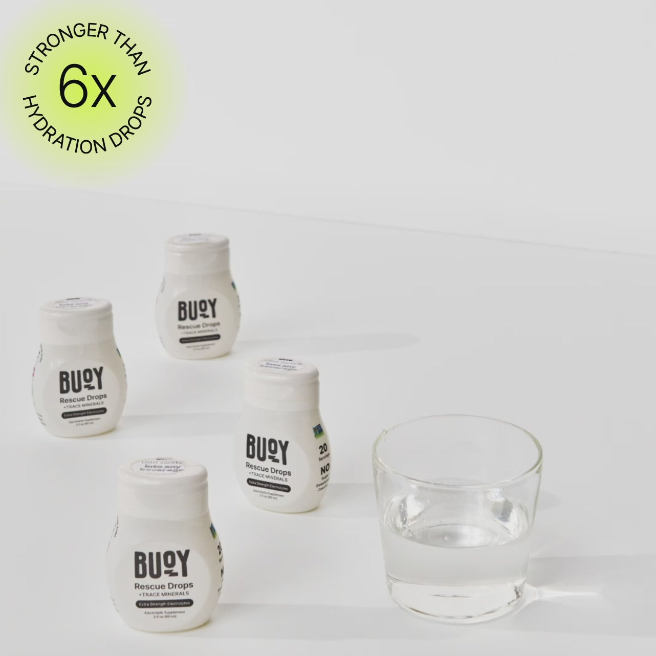 Rescue Drops - Extra Strength Electrolytes & Minerals for Any Drink
